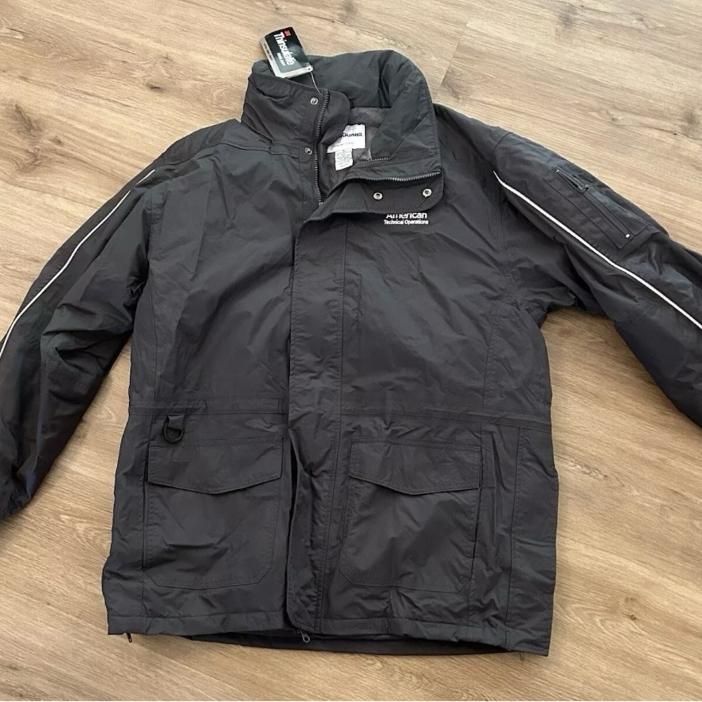 WearGuard Thinsulate Insulation Zipper Snaps Lined Compartments L Men’s Jacket